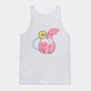 Pink Lemonade Cat Tank Top